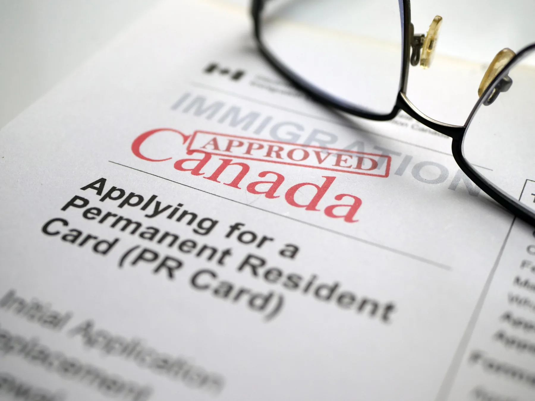 Permanent residence application